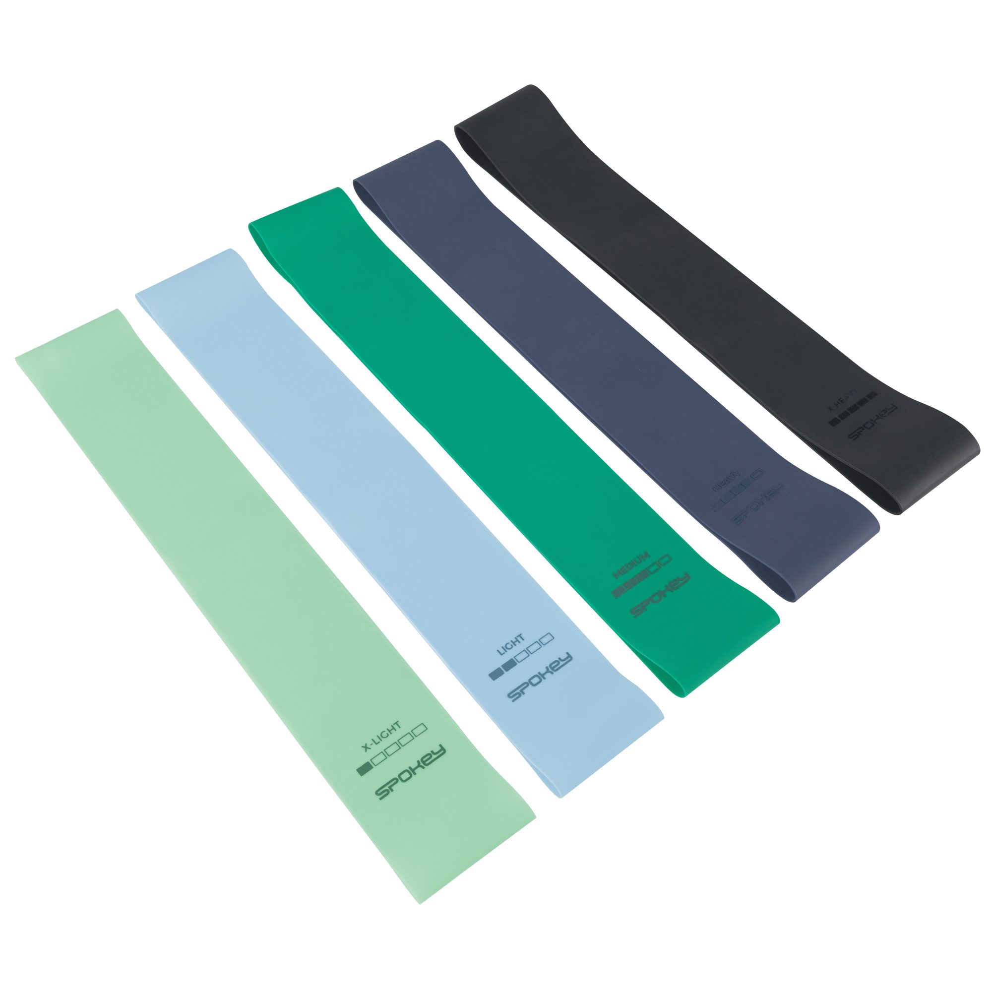 Spokey ARTIO set van 5 weerstandsbanden multicolor Spokey ARTIO set van 5 weerstandsbanden multicolor