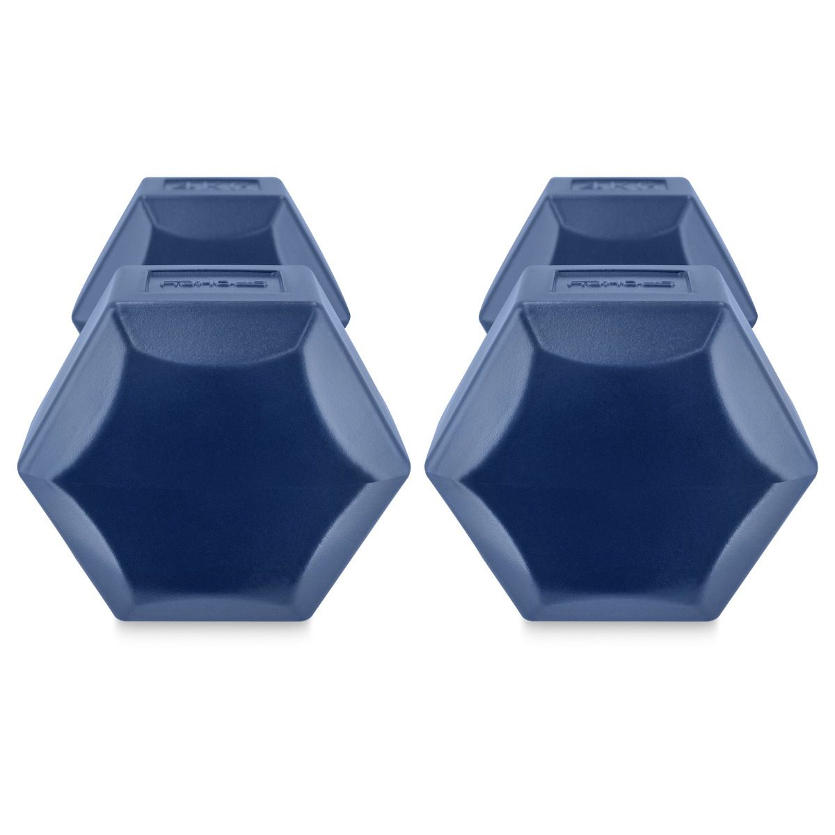Spokey Monster Hexagonale Dumbbells 2x 4 kg Blauw Spokey Monster Hexagonale Dumbbells 2x 4 kg Blauw