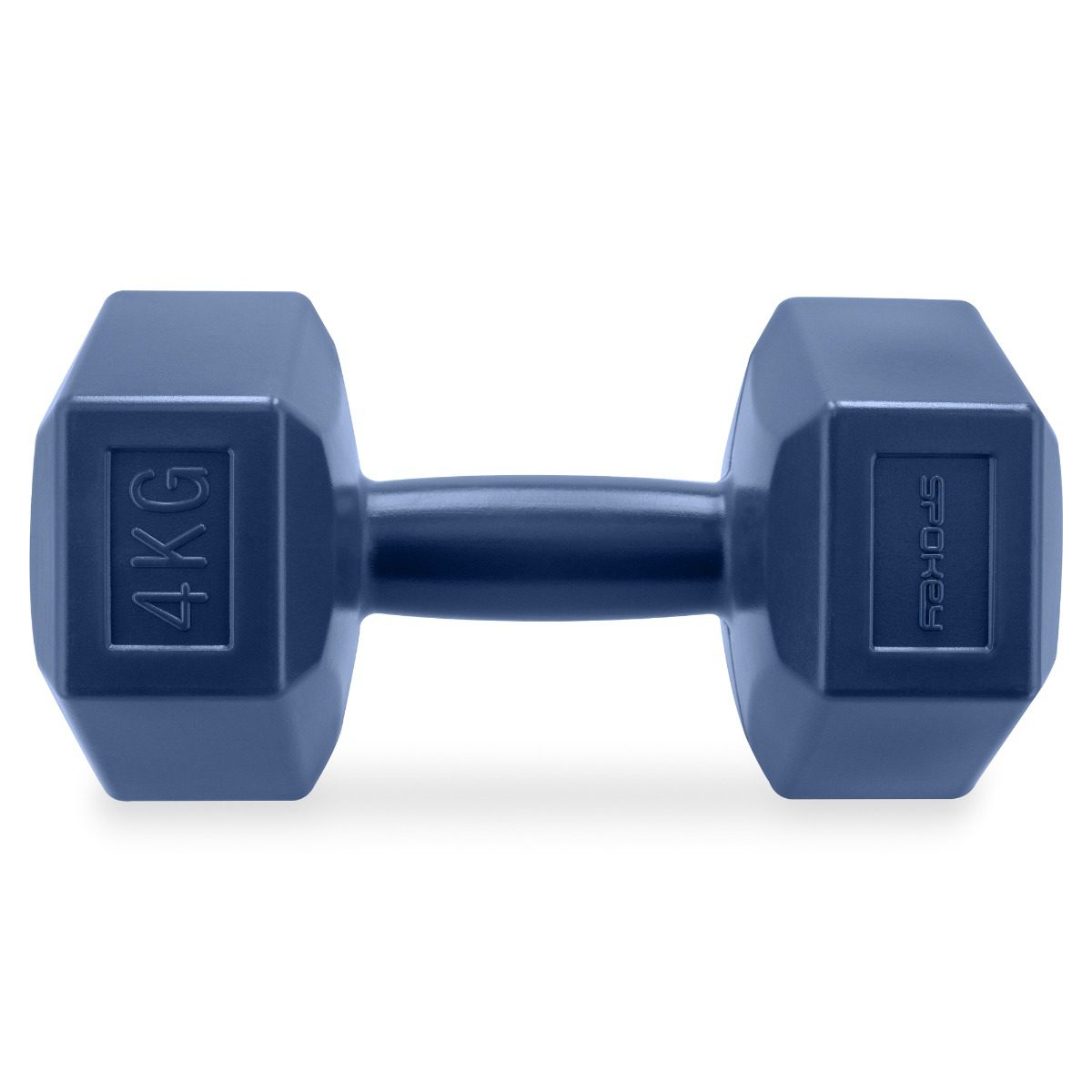 Spokey Monster Hexagonale Dumbbells 2x 4 kg Blauw Spokey Monster Hexagonale Dumbbells 2x 4 kg Blauw