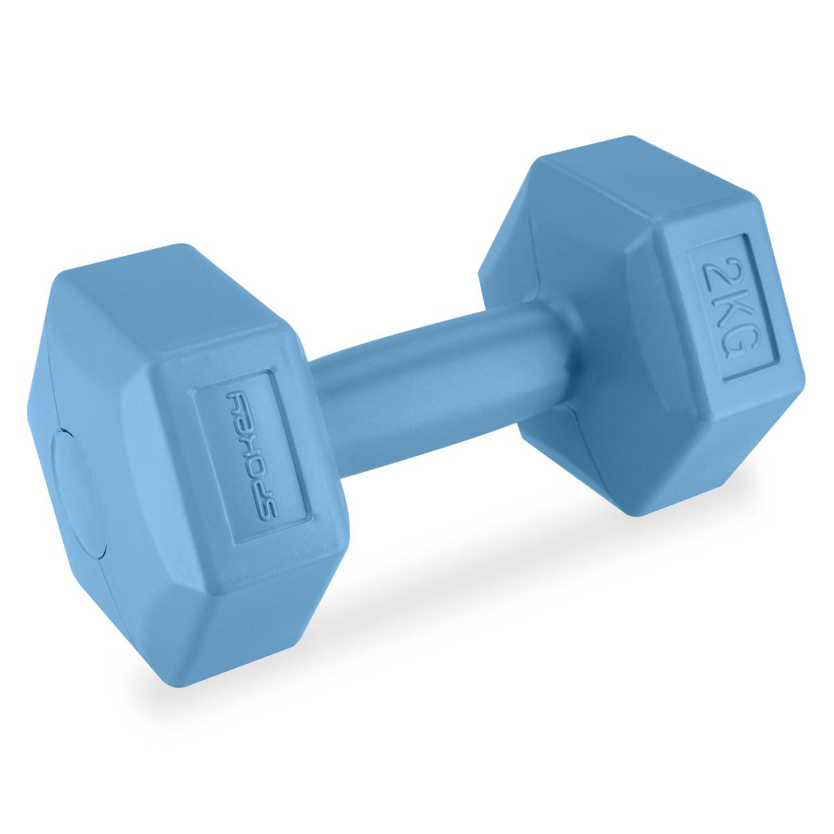 Spokey Monster Hexagonale Dumbbells 2 x 2 kg Blauw Spokey Monster Hexagonale Dumbbells 2 x 2 kg Blauw