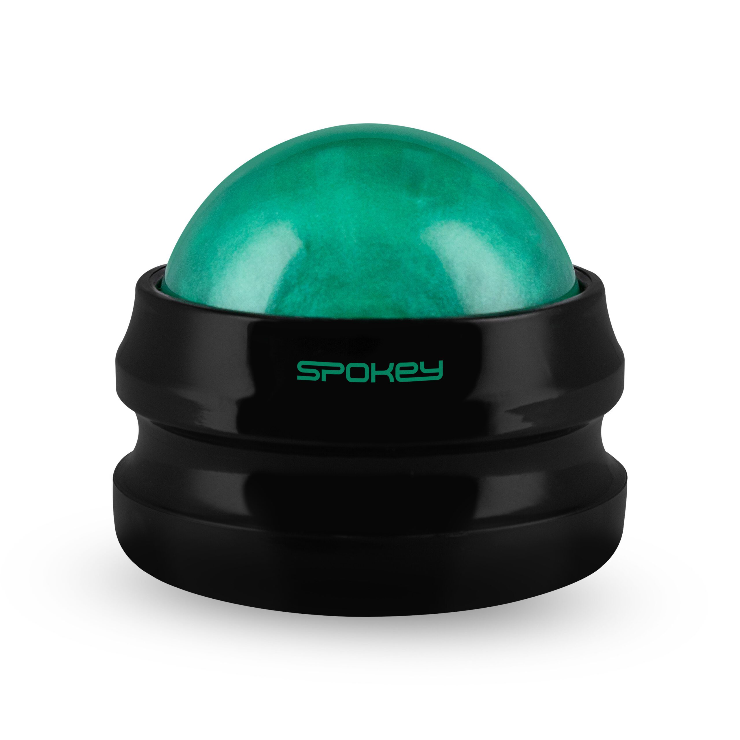 Spokey GLOB massagebal zwart 360° met antislip handvat Spokey GLOB massagebal zwart 360° met antislip handvat
