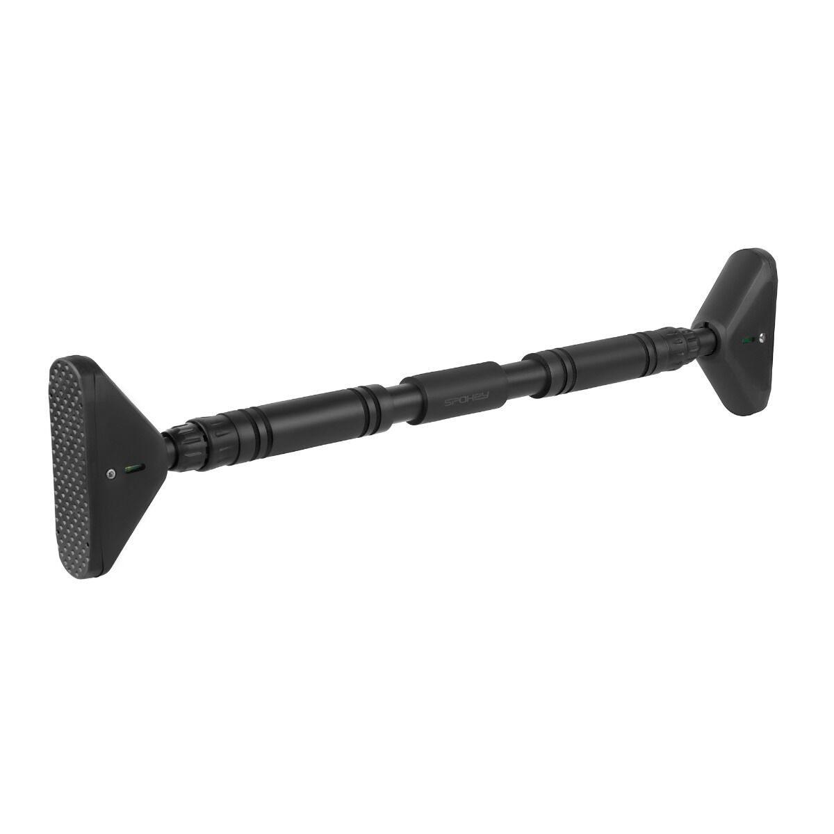 Spokey verstelbare optrekstang met waterpas zwart 72 96 cm Spokey verstelbare optrekstang met waterpas zwart 72 96 cm
