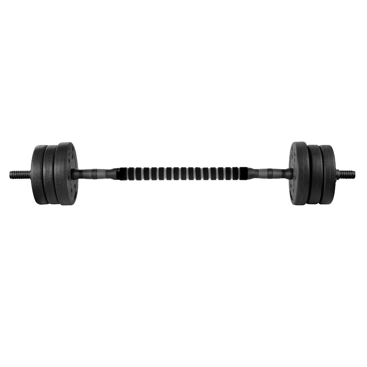 Spokey verstelbare dumbbells 2x10 kg met connector Spokey verstelbare dumbbells 2x10 kg met connector