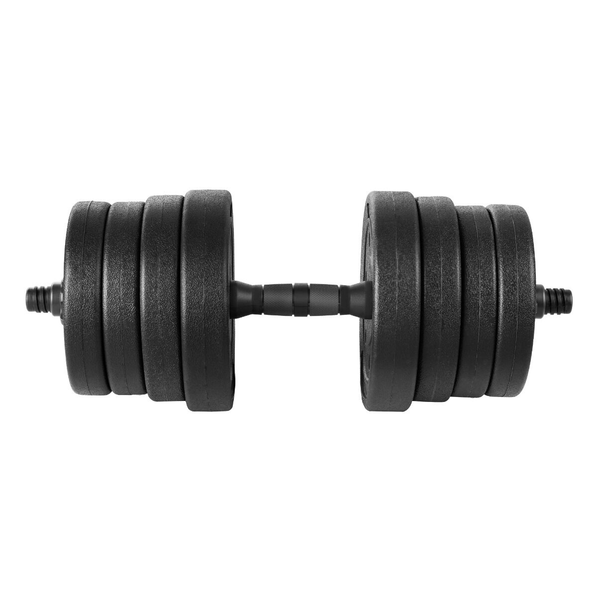 Spokey verstelbare dumbbellset 2x 15 kg zwart PONDUS 30 Spokey verstelbare dumbbellset 2x 15 kg zwart PONDUS 30
