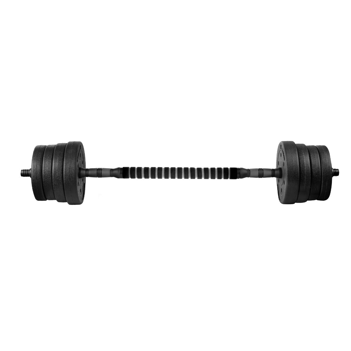 Spokey verstelbare dumbbellset 2x 15 kg zwart PONDUS 30 Spokey verstelbare dumbbellset 2x 15 kg zwart PONDUS 30