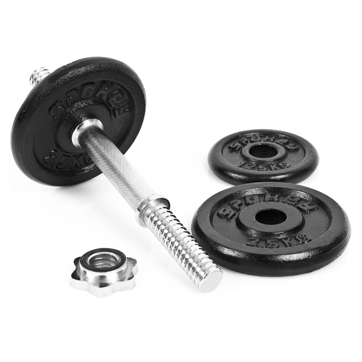 Spokey Egir verstelbare halterset 9,5 kg Spokey Egir verstelbare halterset 9,5 kg