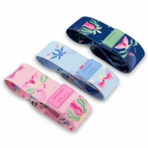 Spokey weerstandsbanden set 32 x 5 cm 20 25 30 kg Bloom print Spokey weerstandsbanden set 32 x 5 cm 20 25 30 kg Bloom print