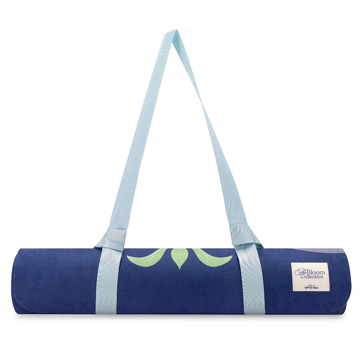 Spokey universele yogamat 183 x 61 cm paars print Spokey universele yogamat 183 x 61 cm paars print