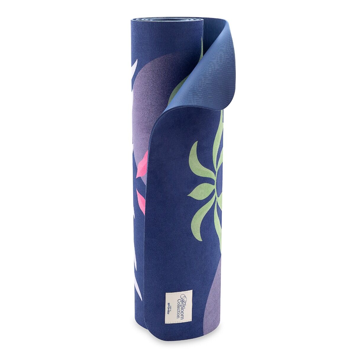 Spokey universele yogamat 183 x 61 cm paars print Spokey universele yogamat 183 x 61 cm paars print