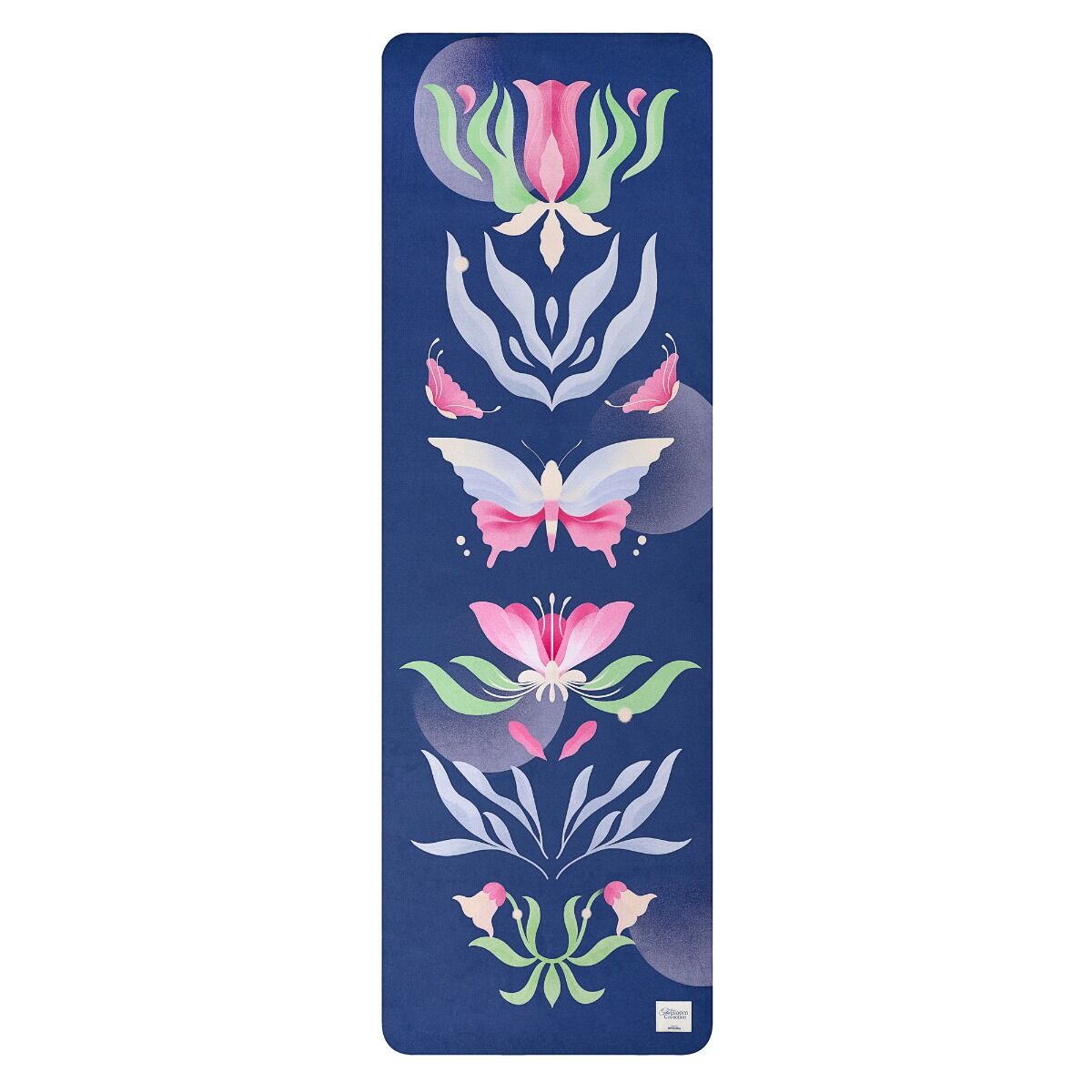 Spokey universele yogamat 183 x 61 cm paars print Spokey universele yogamat 183 x 61 cm paars print