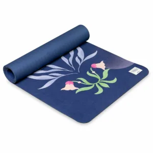 Spokey universele yogamat 183 x 61 cm paars print