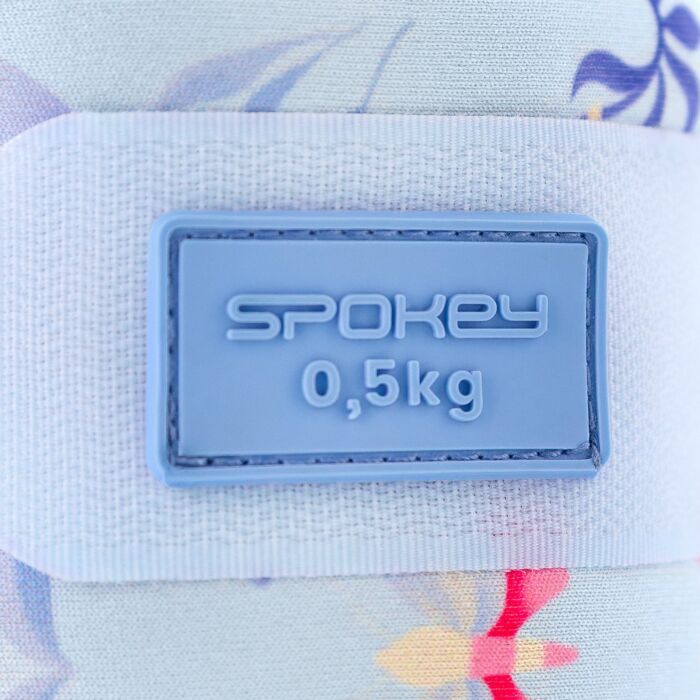 Spokey Verstelbare Enkel en Polsgewichten 2x 0,5 kg Bloemenprint Spokey Verstelbare Enkel en Polsgewichten 2x 0,5 kg Bloemenprint