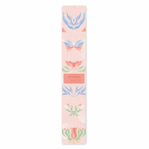 Spokey Bloom Weerstandsband 25 kg 32x5 cm Roze Bloemenpatroon Spokey Bloom Weerstandsband 25 kg 32x5 cm Roze Bloemenpatroon
