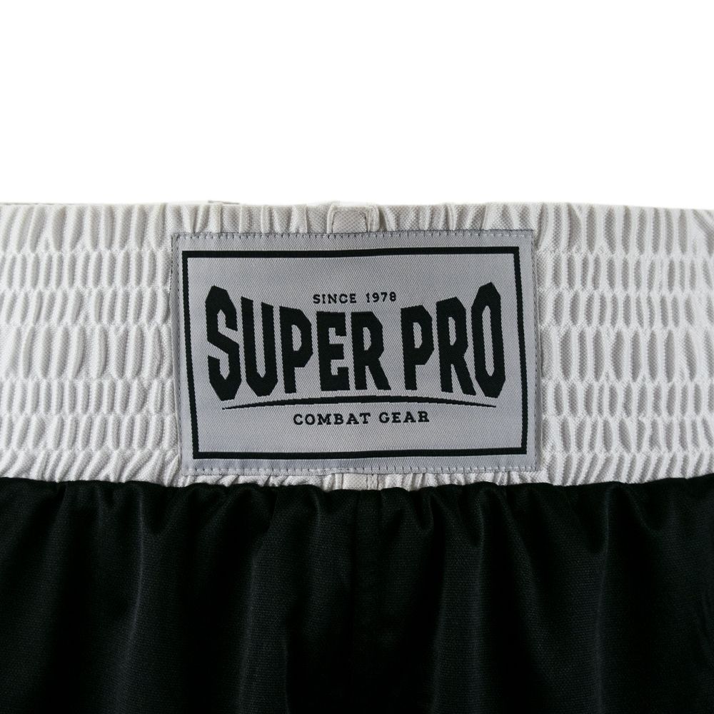 Super Pro Combat Gear Boksshort - Club - Zwart / Wit Super Pro Combat Gear Boksshort - Club - Zwart / Wit