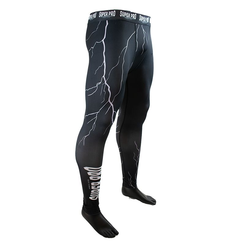 Super Pro Combat Gear Nieuw - Tight Thunder - Grijs / Zwart Super Pro Combat Gear Nieuw - Tight Thunder - Grijs / Zwart
