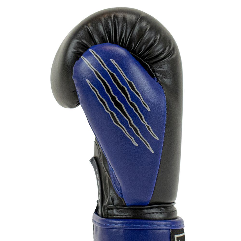 Super Pro Combat Gear Bokshandschoen - Wolf - Blauw / Grijs / Zwart Super Pro Combat Gear Bokshandschoen - Wolf - Blauw / Grijs / Zwart