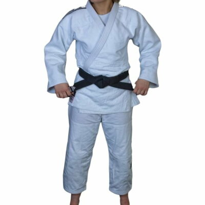 Adidas Judopak - Champion slimfit IJF - Wit (ADIJIJFS-W)