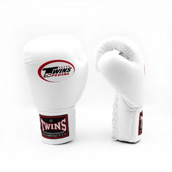 Twins Special Laces Bokshandschoenen Wit (BGLL 1WHITE) Twins Special Laces Bokshandschoenen Wit (BGLL 1WHITE)