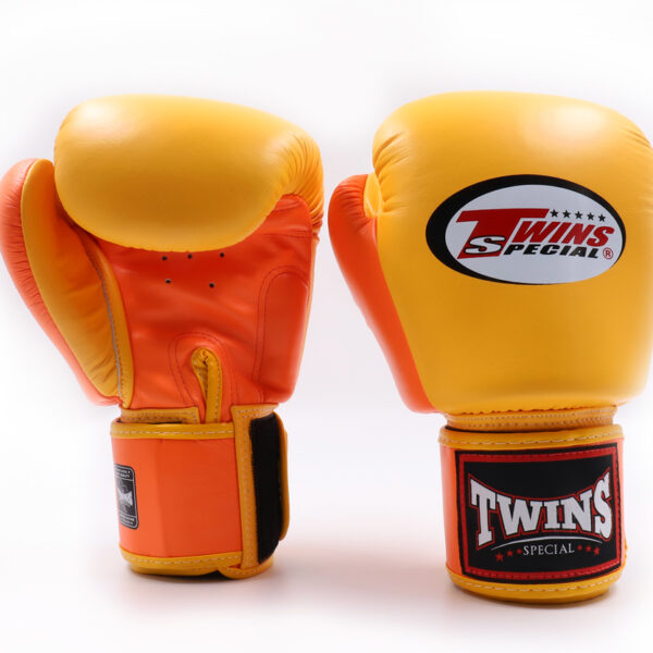 Twins Special BGVL 3 Kickbokshandschoenen (BGVL 3 2TYELLOWORANGE)