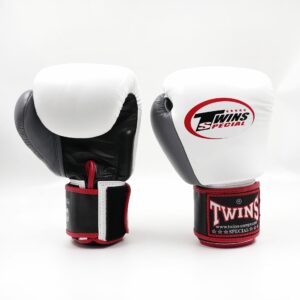 Twins Special BGVL 3 Kickbokshandschoenen (BGVL-3-3TBLACKWHITEGREY)