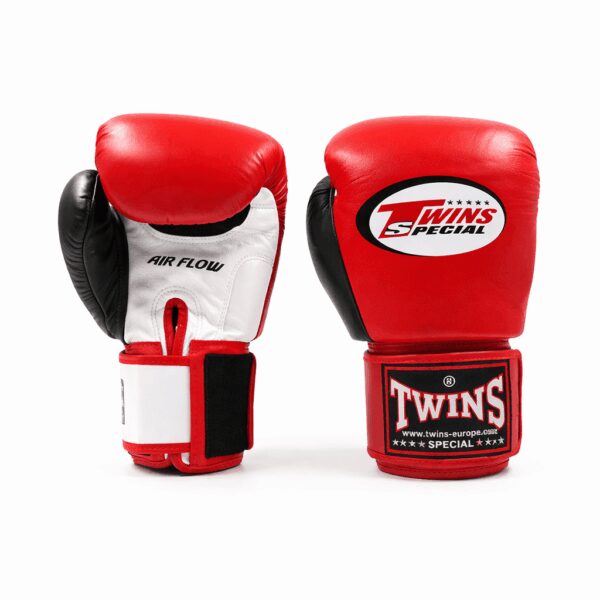 Twins Special Air Flow Bokshandschoenen (BGVL 3 AIR RED WHITE) Twins Special Air Flow Bokshandschoenen (BGVL 3 AIR RED WHITE)