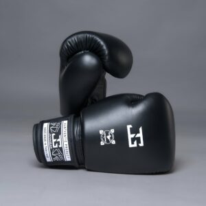 Joya Siam bokshandschoenen zwart wit Joya Siam bokshandschoenen zwart wit