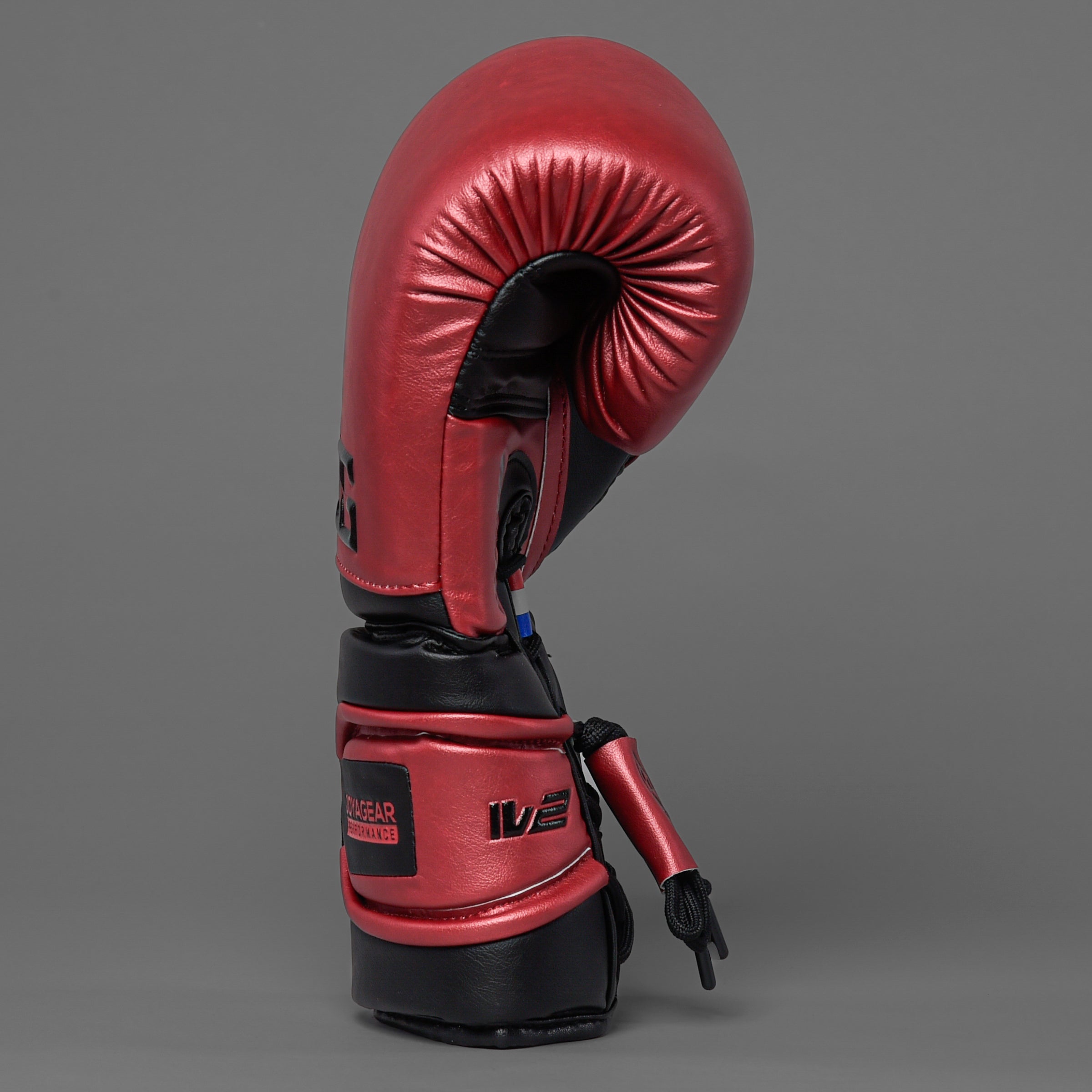 Joya Performance V2 Veters Bokshandschoenen Rood Zwart Joya Performance V2 Veters Bokshandschoenen Rood Zwart