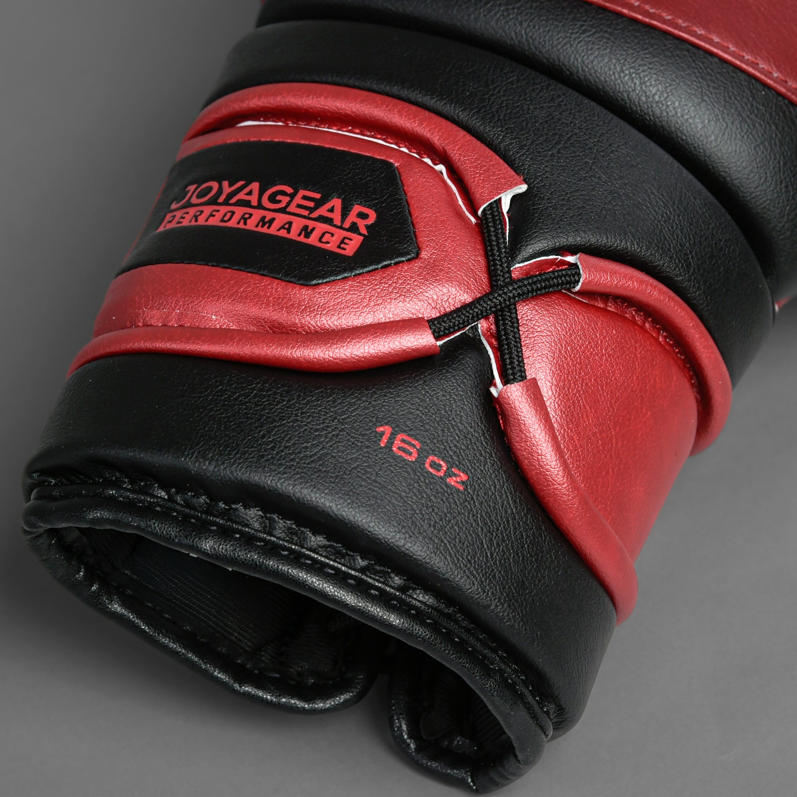 Joya Performance V2 Veters Bokshandschoenen Rood Zwart Joya Performance V2 Veters Bokshandschoenen Rood Zwart