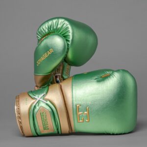 Joya Performance V2 Veters Bokshandschoenen Groen Goud Joya Performance V2 Veters Bokshandschoenen Groen Goud