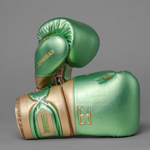 Joya Performance V2 Veters Bokshandschoenen Groen Goud Joya Performance V2 Veters Bokshandschoenen Groen Goud