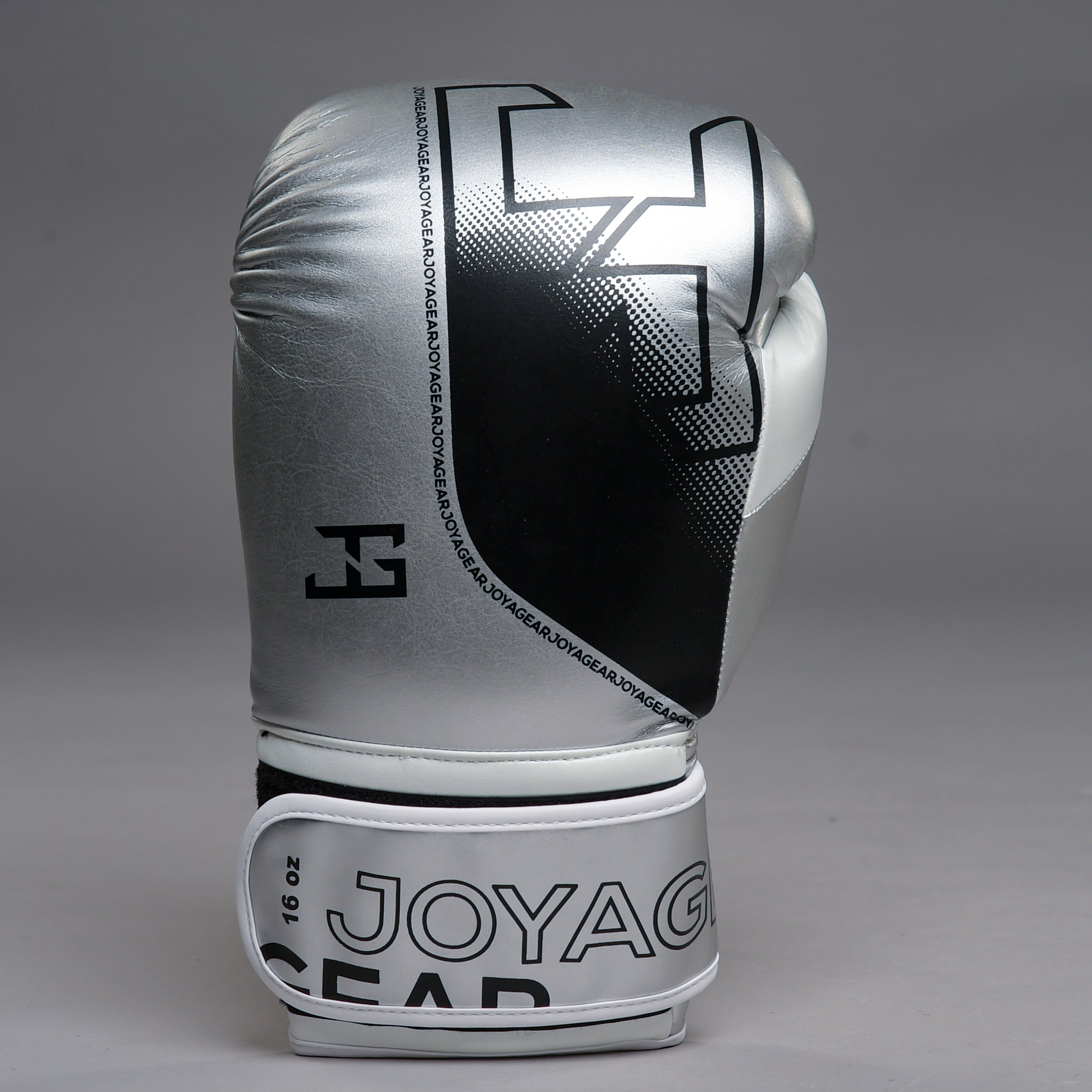Joya Evolution bokshandschoenen zilver wit Joya Evolution bokshandschoenen zilver wit