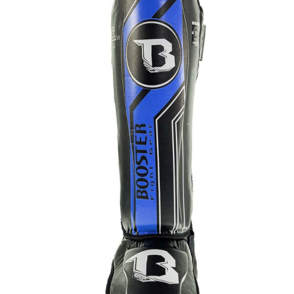 Booster Scheenbeschermers Kickboksen V9 Black Blue (BSG V9 BLACK BLUE)
