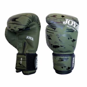 Joya Kinder Camo V2 Kickbokshandschoenen Groen Zwart Joya Kinder Camo V2 Kickbokshandschoenen Groen Zwart