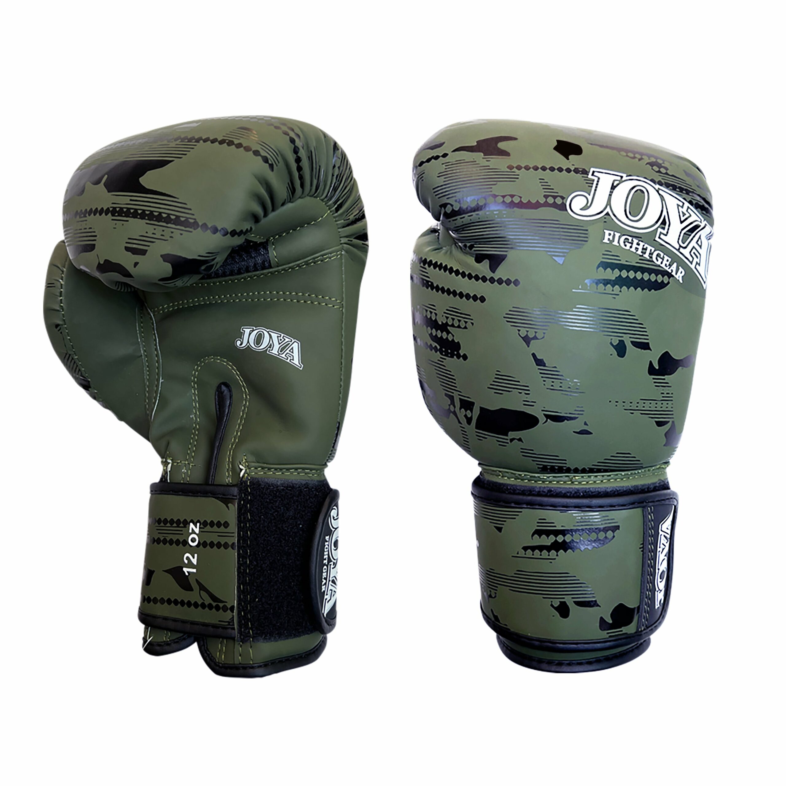 Joya Kinder Camo V2 Kickbokshandschoenen Groen Zwart Joya Kinder Camo V2 Kickbokshandschoenen Groen Zwart