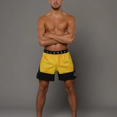 Joya Elite High Split MMA Short Geel Joya Elite High Split MMA Short Geel