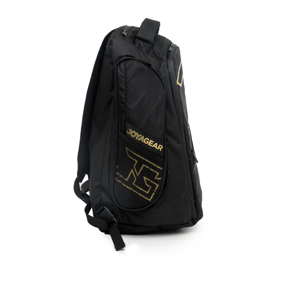 Joya Strike Rugzak Zwart Goud 55x45x30 cm Joya Strike Rugzak Zwart Goud 55x45x30 cm