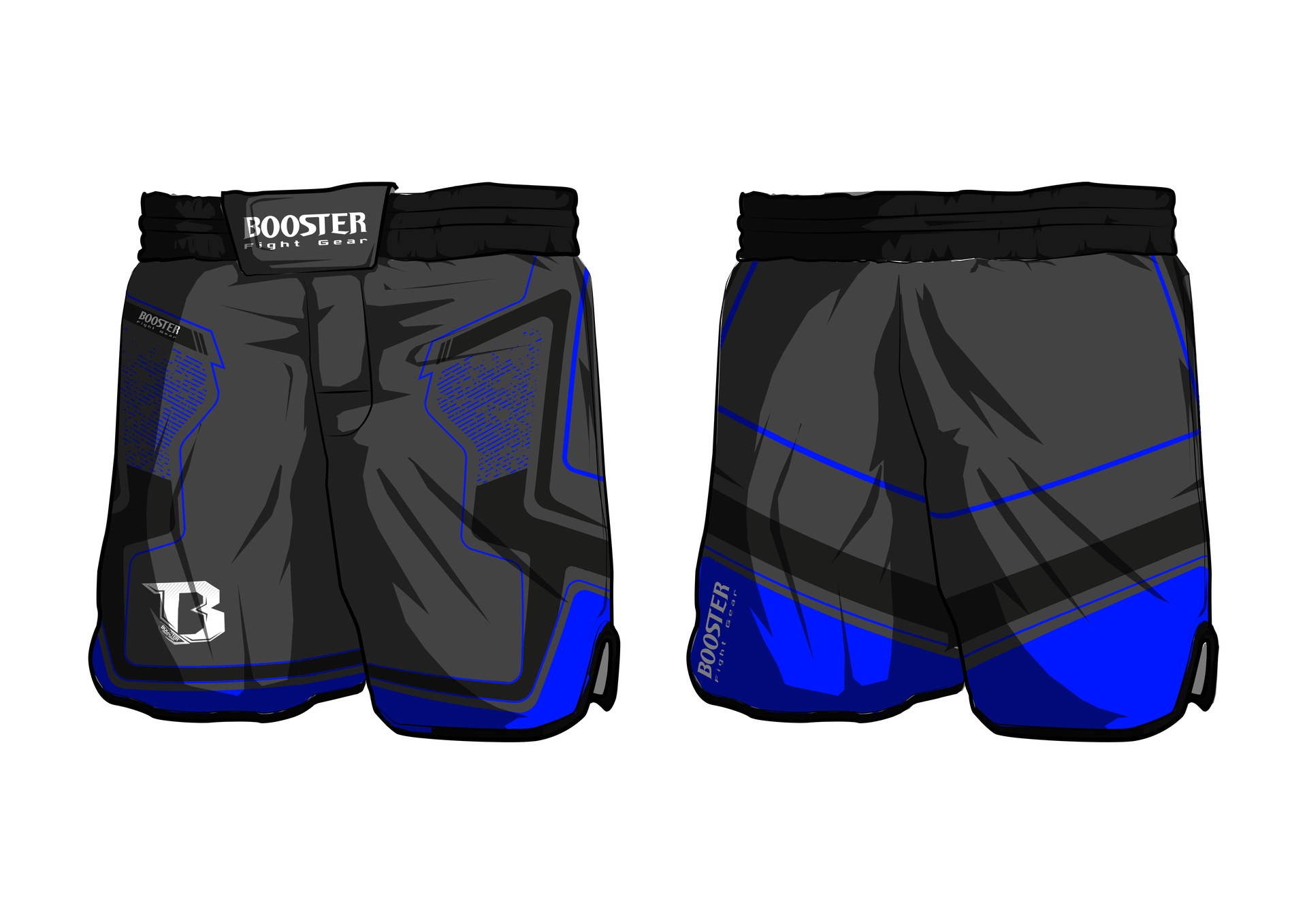 Booster MMA Short Delta 2 (DELTA 2 MMA)