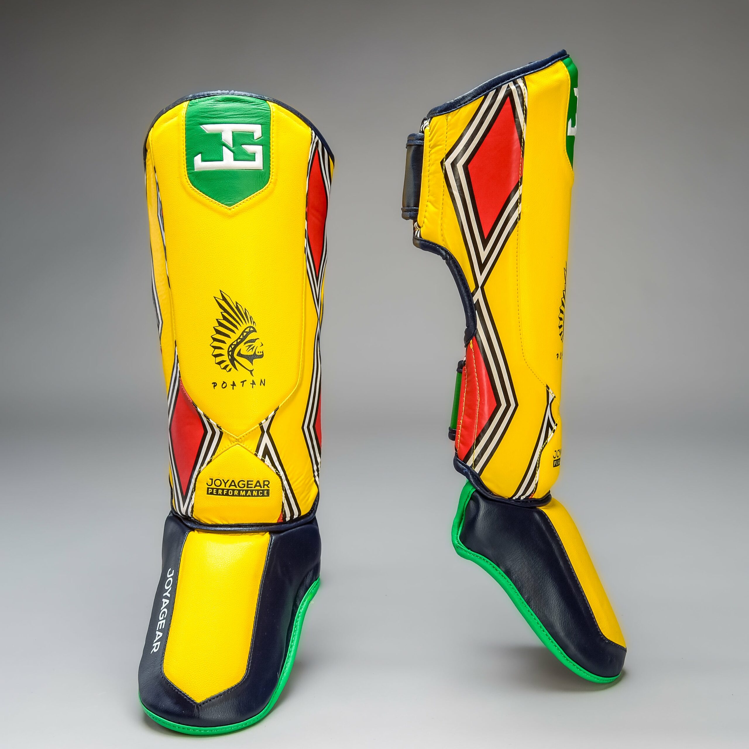 Joya X Poatan Performance Tribal Scheenbeschermers Joya X Poatan Performance Tribal Scheenbeschermers