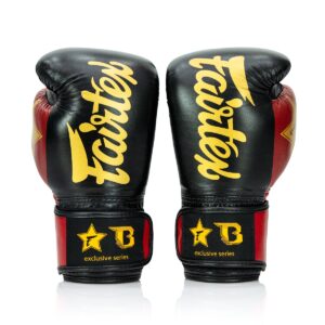 Fairtex Booster Bokshandschoenen (FXB BG V2 BK RD GD) Fairtex Booster Bokshandschoenen (FXB BG V2 BK RD GD)