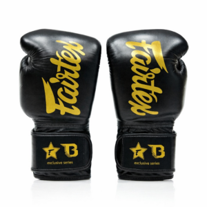 Fairtex Booster Bokshandschoenen Zwart Goud (FXB BG V2 BLACK GOLD)