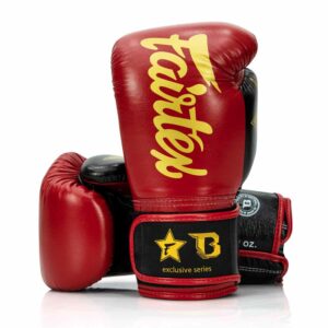 Fairtex X Booster Bokshandschoenen (FXB BG V2 RD BK GD) Fairtex X Booster Bokshandschoenen (FXB BG V2 RD BK GD)