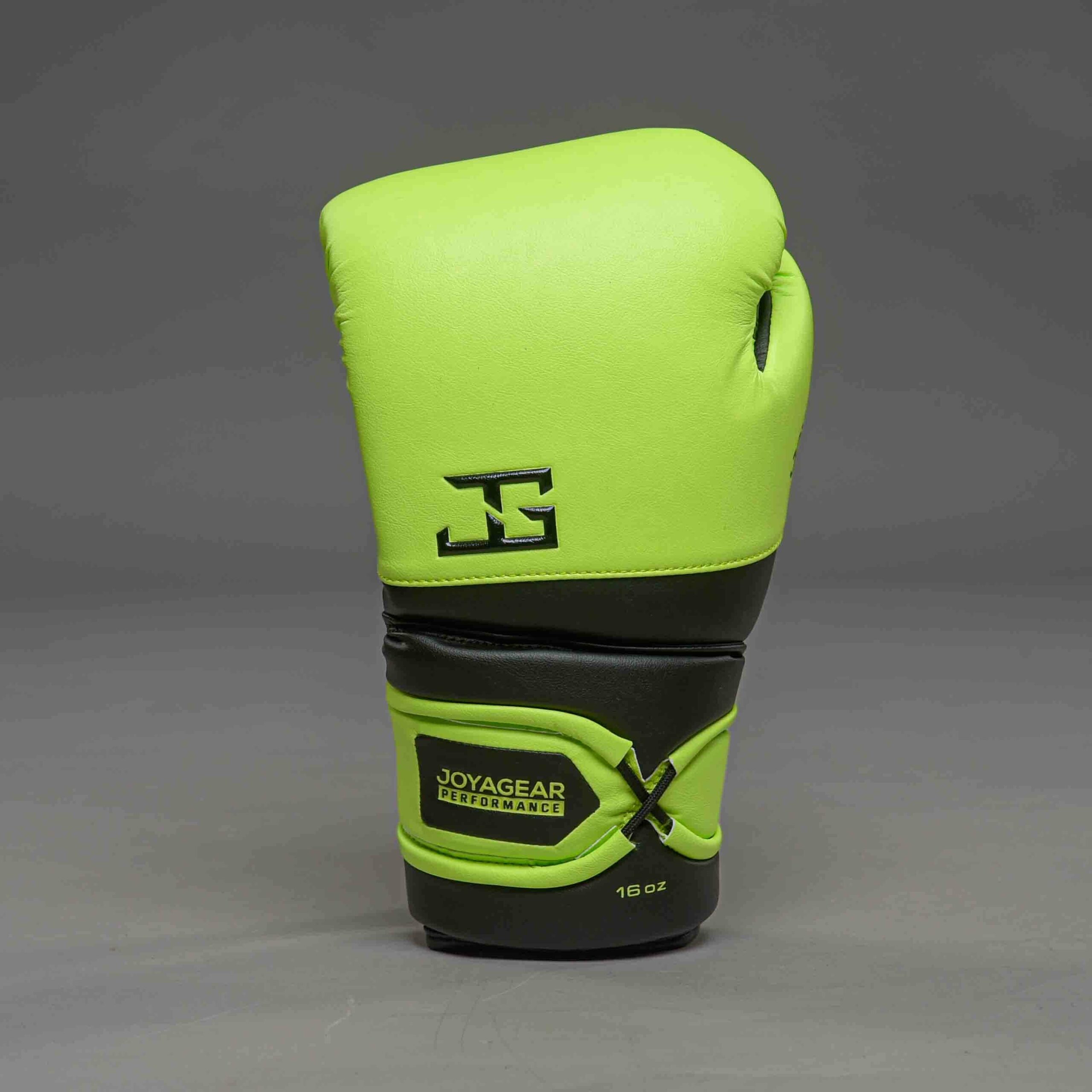 Joya Performance V2 Veters Bokshandschoenen Limoengroen Zwart Joya Performance V2 Veters Bokshandschoenen Limoengroen Zwart