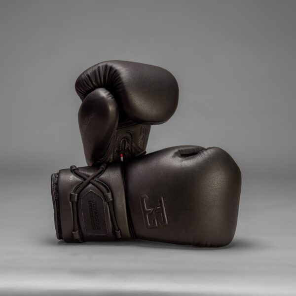 Joya Elite Performance Veters Bokshandschoenen Leer Zwart