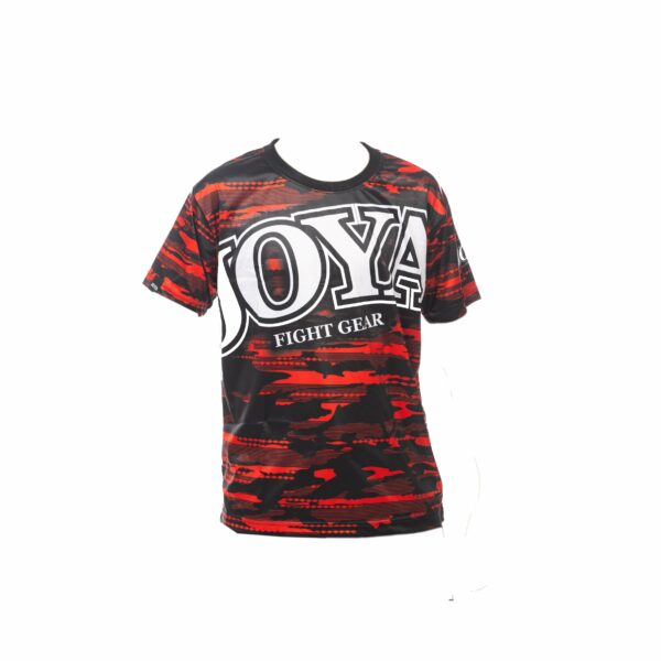 Joya Camo V2 Kinder Kickboks T-shirt Rood Joya Camo V2 Kinder Kickboks T-shirt Rood