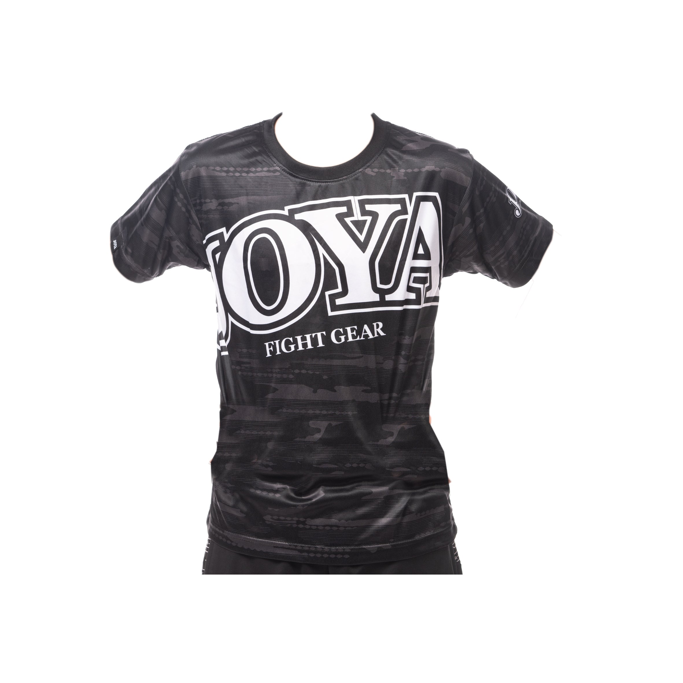 Joya Camo V2 T-shirt Zwart Kinder Kickboksshirt