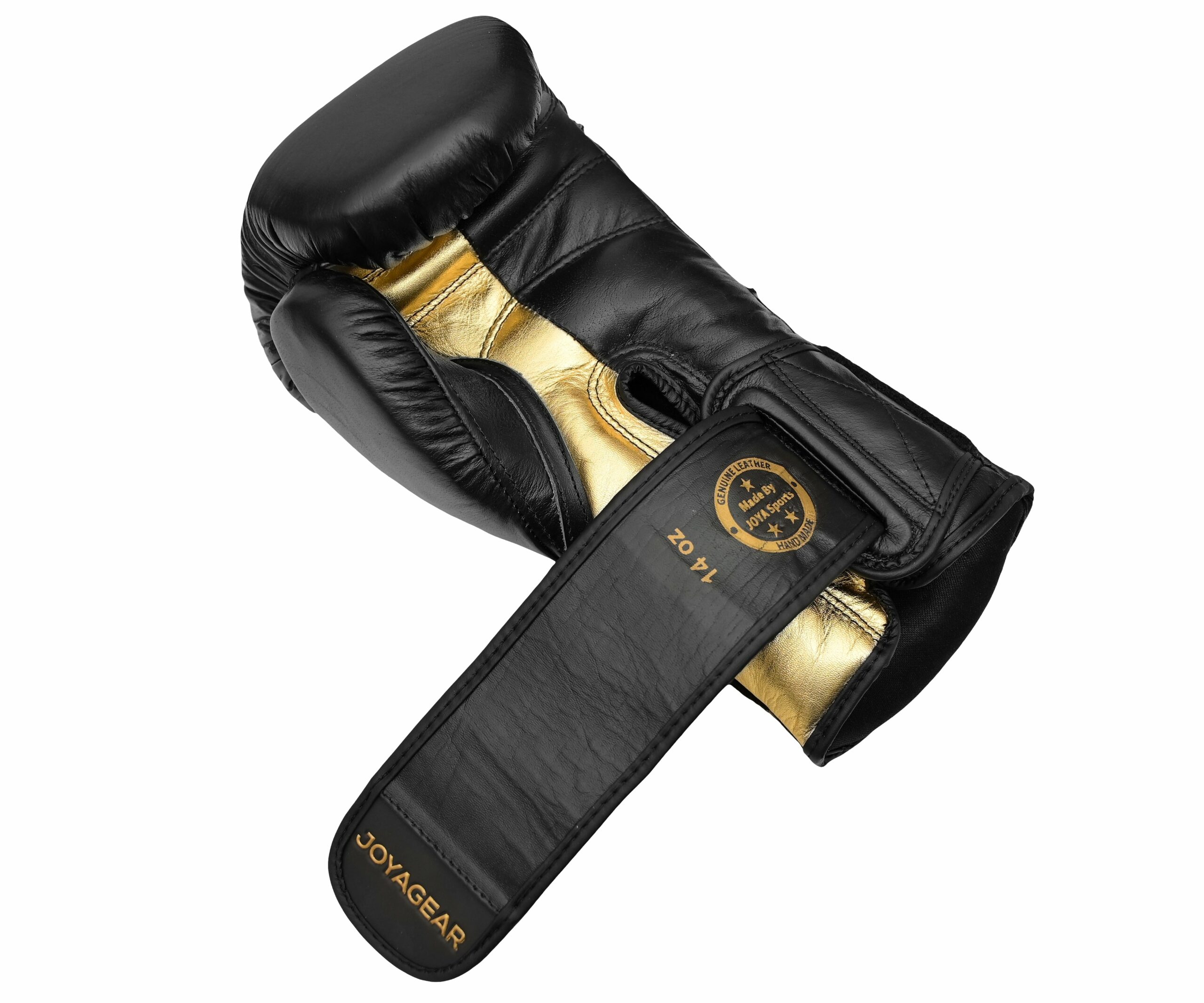 Joya Falcon Bokshandschoenen Goud Leer Joya Falcon Bokshandschoenen Goud Leer
