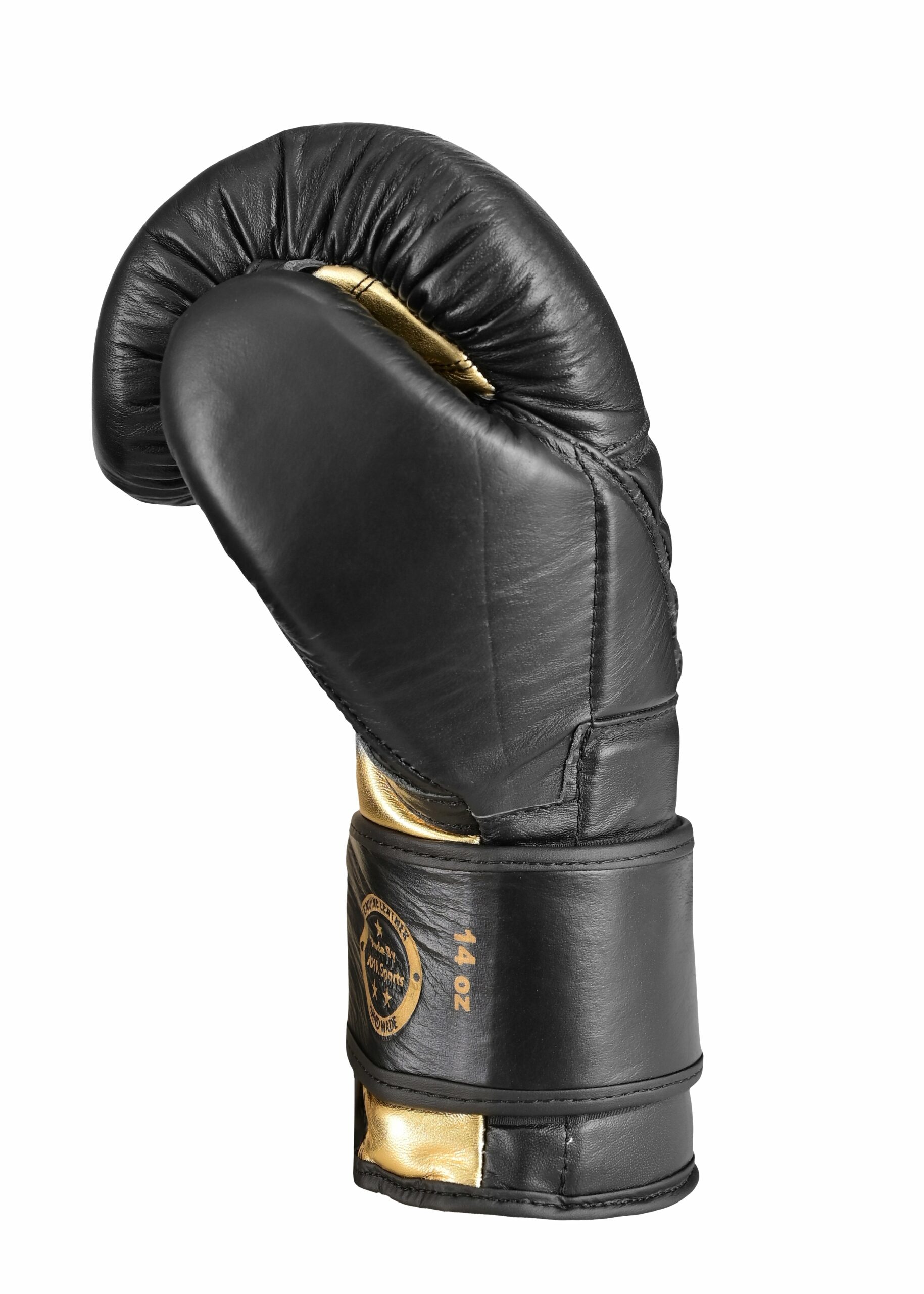 Joya Falcon Bokshandschoenen Goud Leer Joya Falcon Bokshandschoenen Goud Leer
