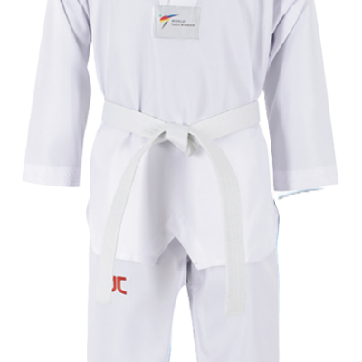 JCalicu Taekwondopak - Basic Uniform WT approved - Wit (JC-0001) JCalicu Taekwondopak - Basic Uniform WT approved - Wit (JC-0001)