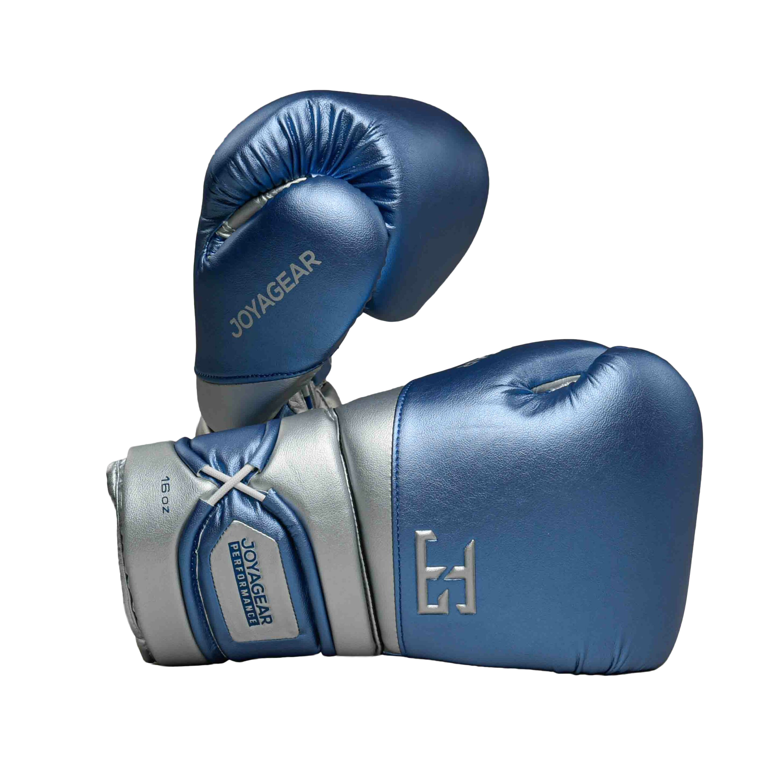 Joya Performance V2 Bokshandschoenen - Lace-lock - Blauw / Zilver Joya Performance V2 Bokshandschoenen - Lace-lock - Blauw / Zilver