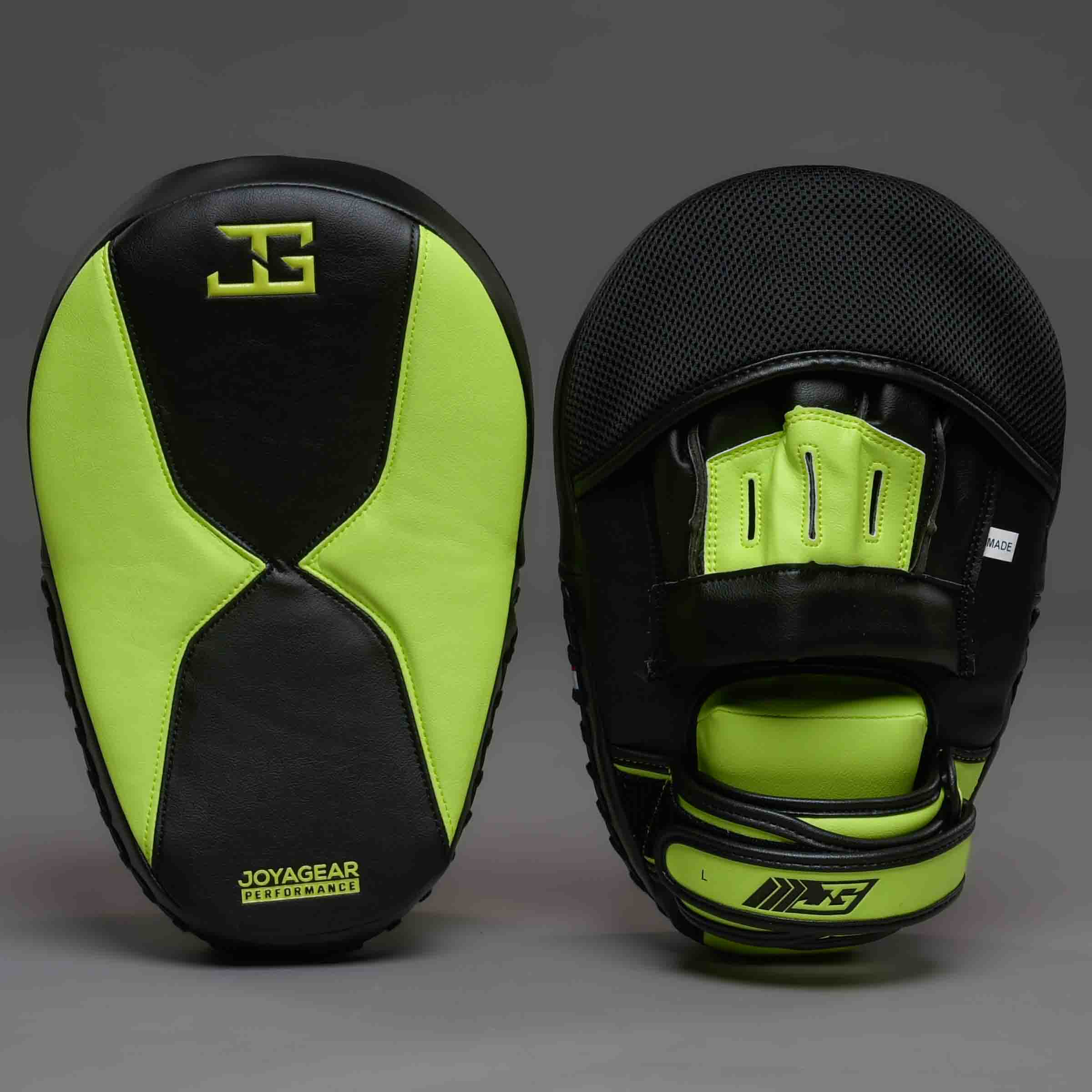 Joya Performance Focus Pads FM100 zwart limoengroen Joya Performance Focus Pads FM100 zwart limoengroen